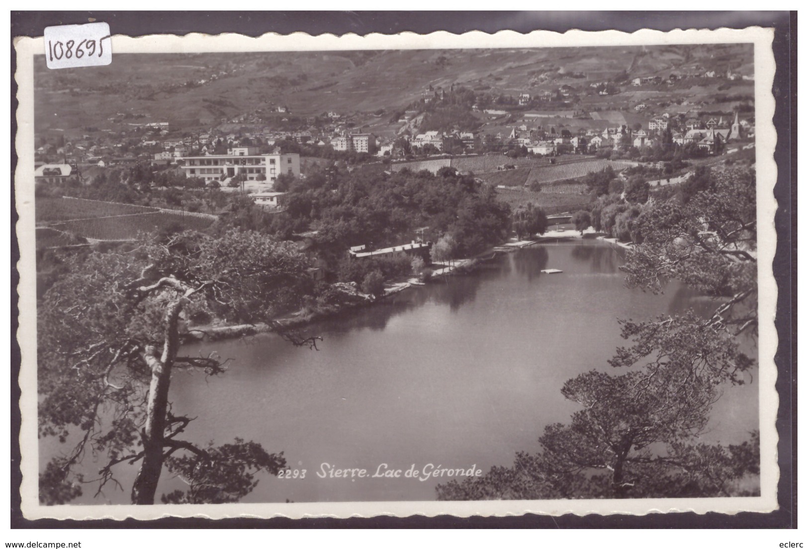 SIERRE - LAC DE GERONDE - TB - Sierre