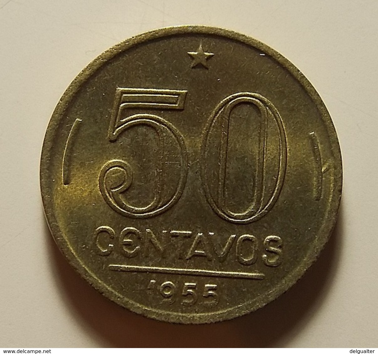 Brazil 50 Centavos 1955 - Brésil