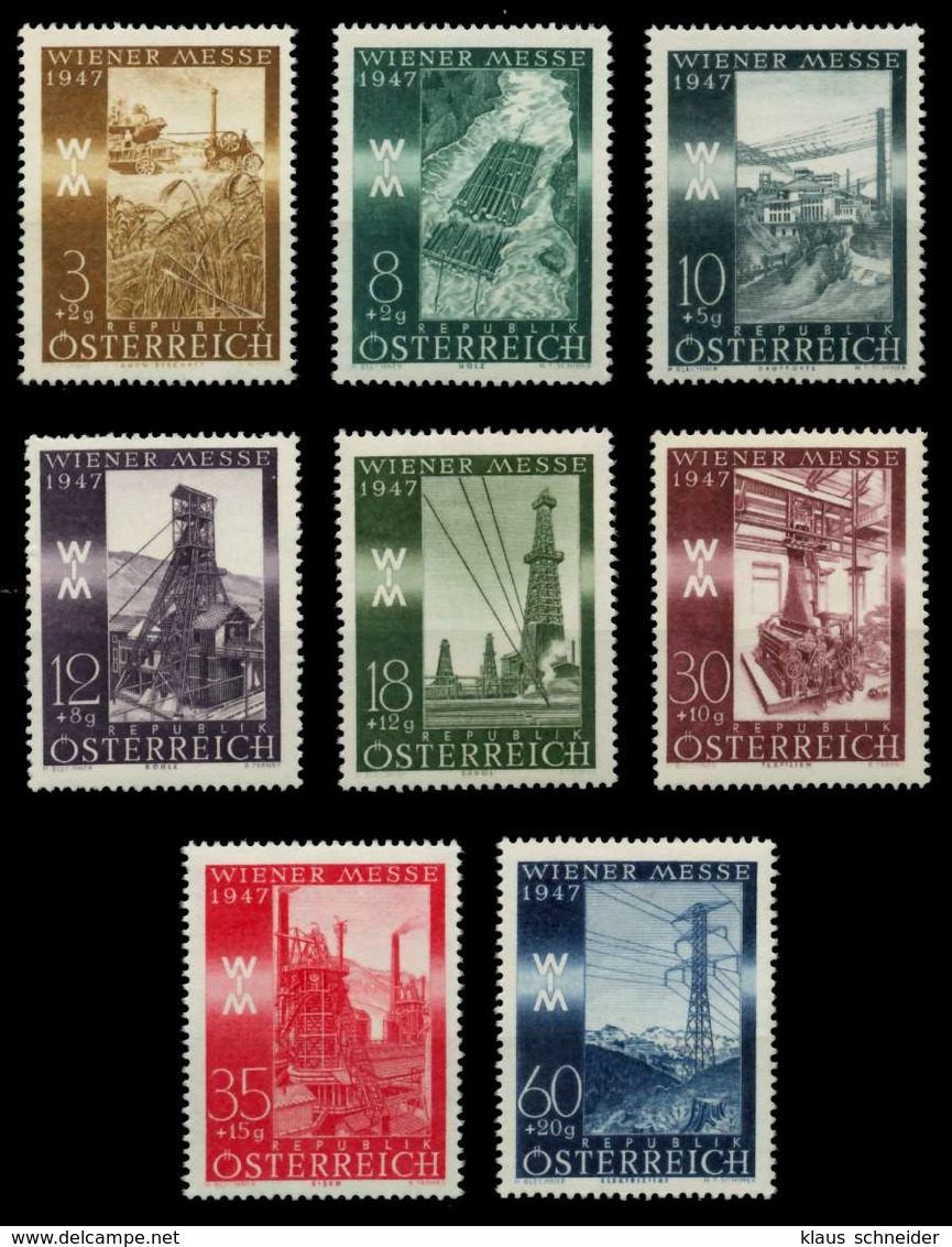 ÖSTERREICH 1947 Nr 803-810 Postfrisch X716C0A - Ungebraucht