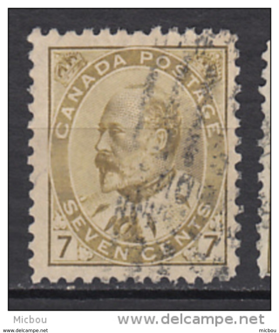 ##4, Canada, Sc 92, Édouard VII - Oblitérés