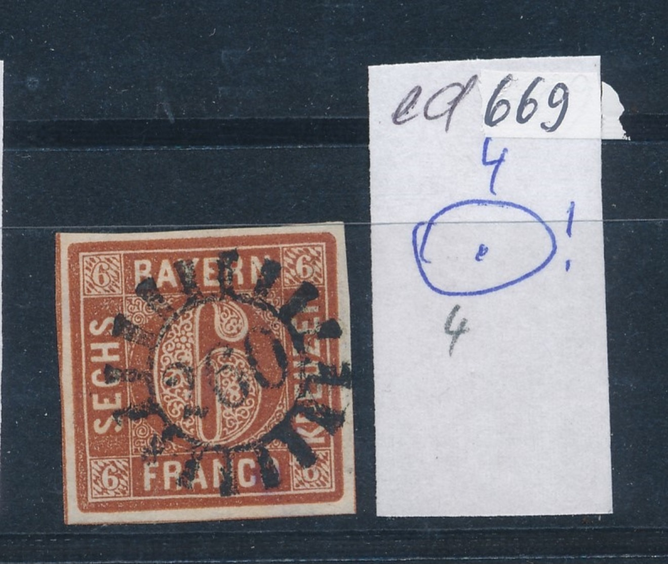 Bayern -netter Stempel   (ed669  ) Siehe Scan - Sonstige & Ohne Zuordnung