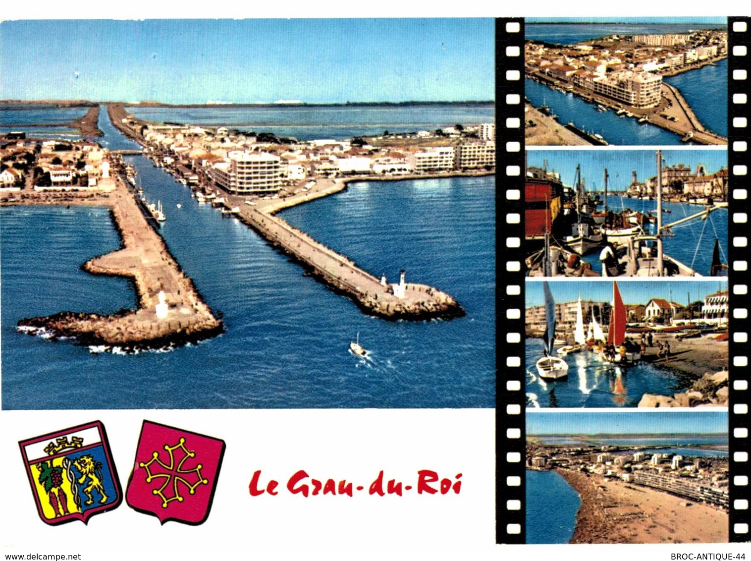 LOT N°794 - LOT DE + 55 CARTES LE GRAU DU ROI - Le Grau-du-Roi