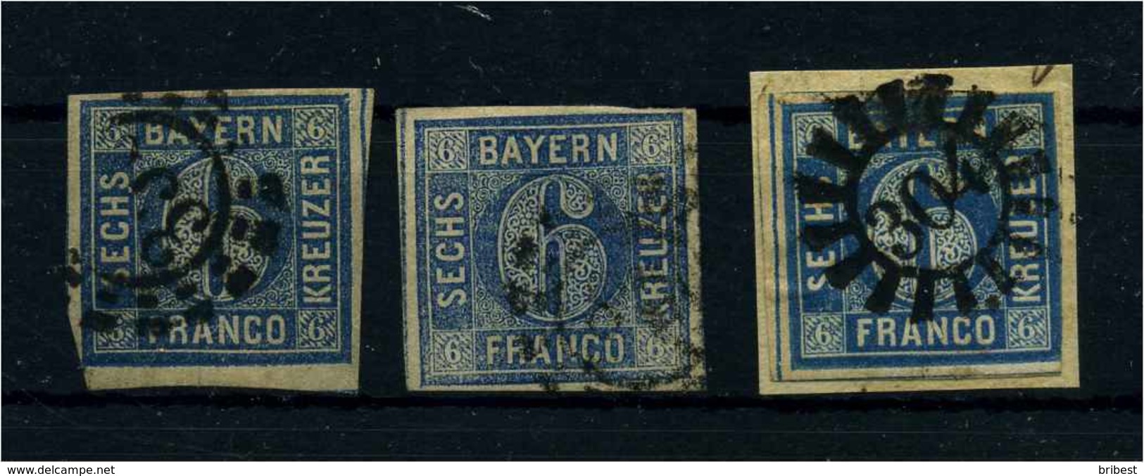 BAYERN 1862 Nr 10 Gestempelt (109415) - Sonstige & Ohne Zuordnung