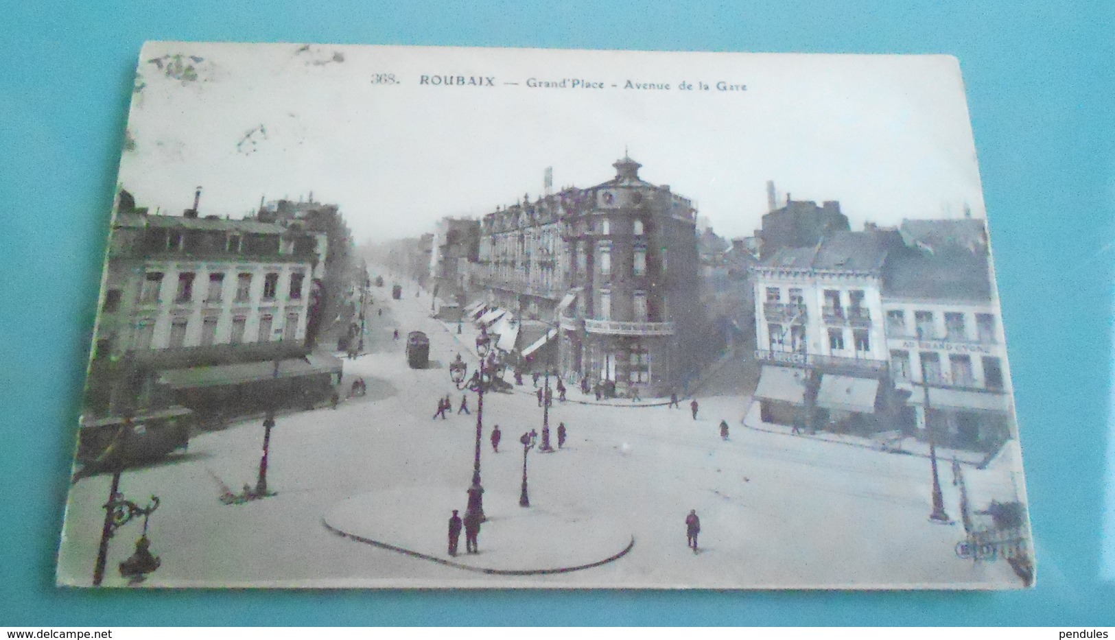 59	CARTE DE	ROUBAIX	N° DE CASIER 	A4 1051 - Roubaix