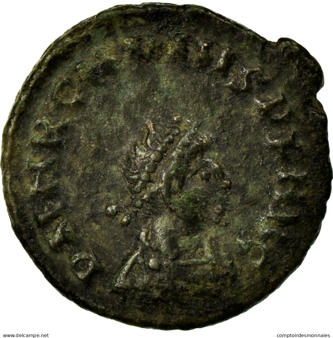 Monnaie, Arcadius, Follis, 378-383, Cyzique, TTB, Bronze, RIC:20d - La Fin De L'Empire (363-476)