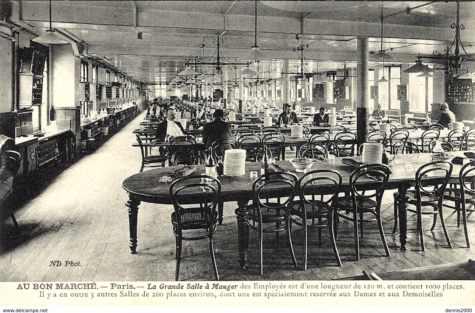 AU BON MARCHE - PARIS - La Grande Salle à Manger - Magasins