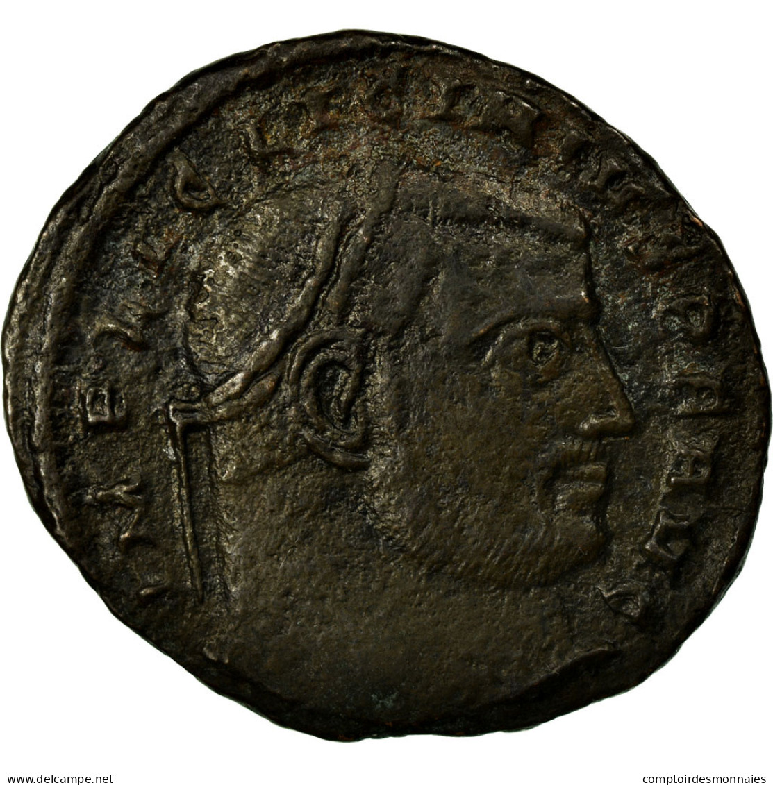 Monnaie, Licinius I, Follis, AD 315-316, Siscia, TB+, Bronze, RIC:17 - L'Empire Chrétien (307 à 363)