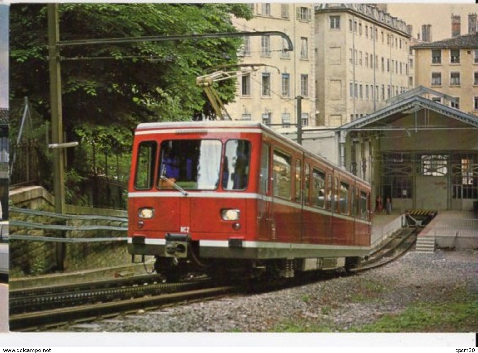 CP Trains - Tramways De Lyon Croix-Rousse Ligne C - Gare De Croix-Paquet - Lyon 1