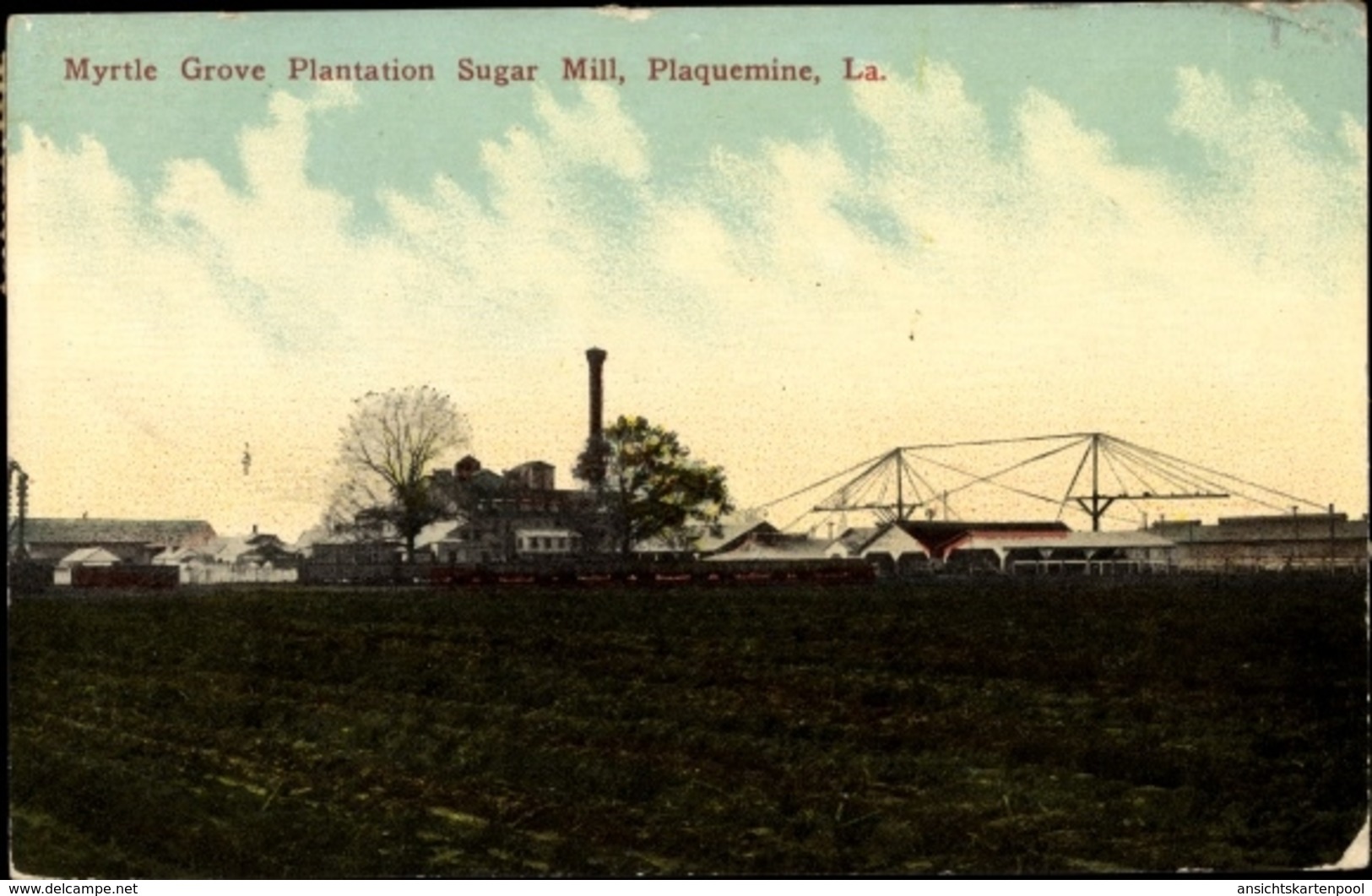 Cp Plaquemine Louisiana, Myrtle Grove Plantation Sugar Mill - Autres & Non Classés