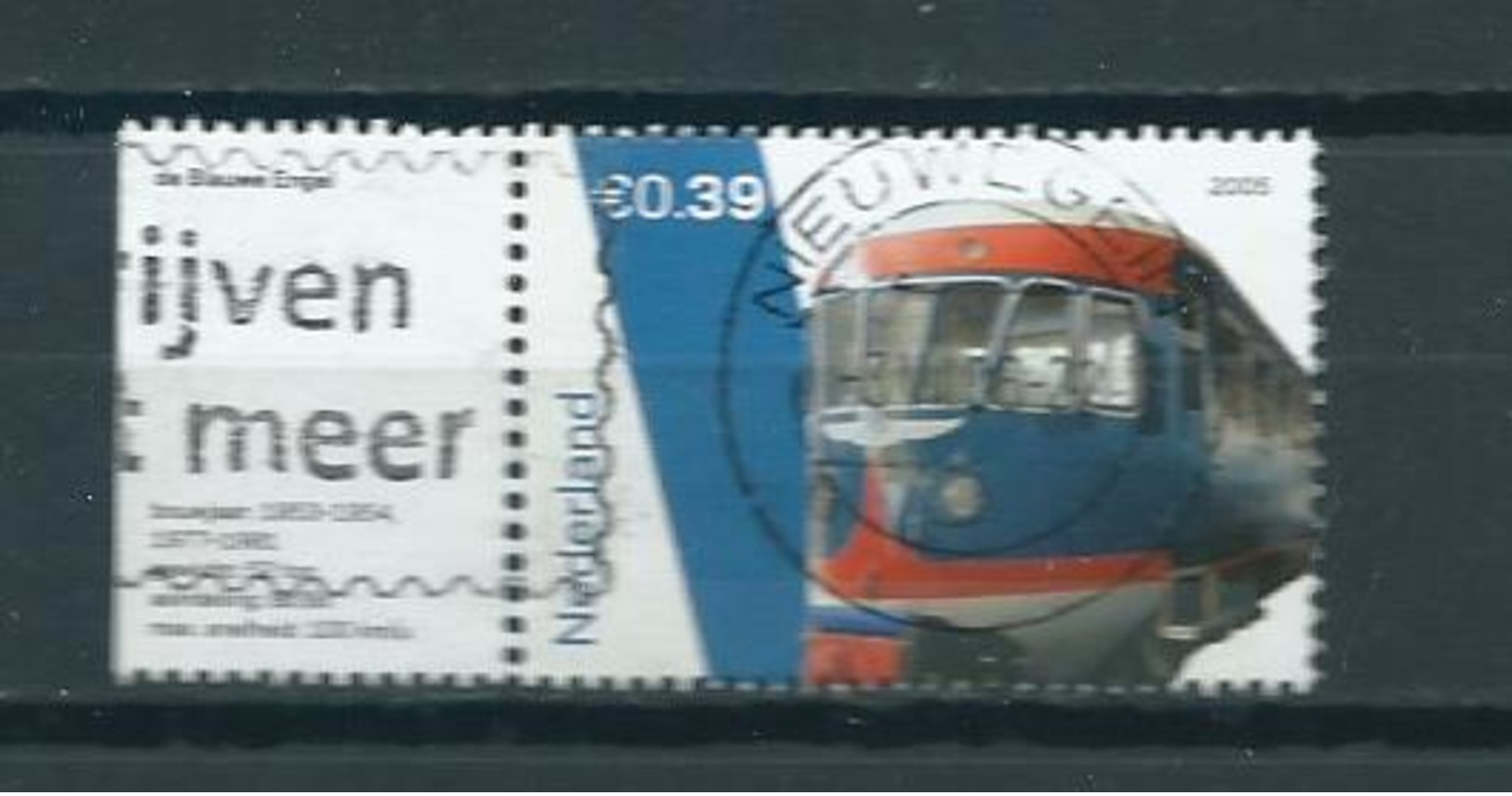 2005 Netherlands Railways,treinen,trains Used/gebruikt/oblitere - Gebruikt