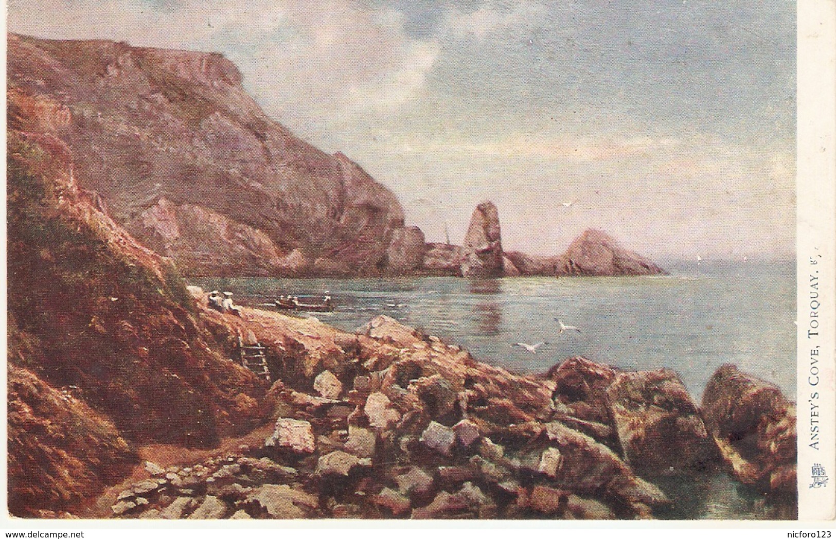 "Anstey's Cove. Torquay" Tuck View Series PC # 788 - Tuck, Raphael