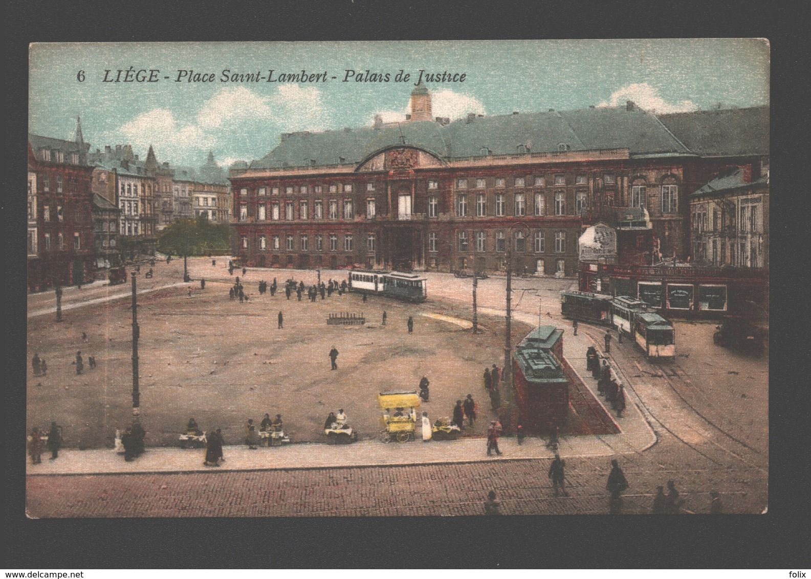 Liège - Place Saint Lambert - Palais De Justice - Tram / Tramway - Lüttich