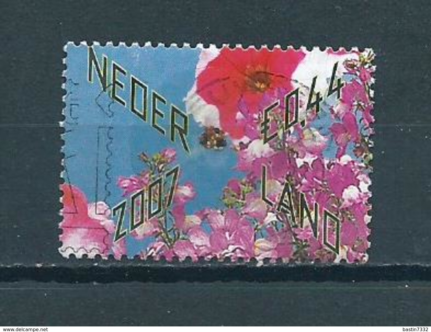 2007 Netherlands Bloemen,flowers Used/gebruikt/oblitere - Gebruikt