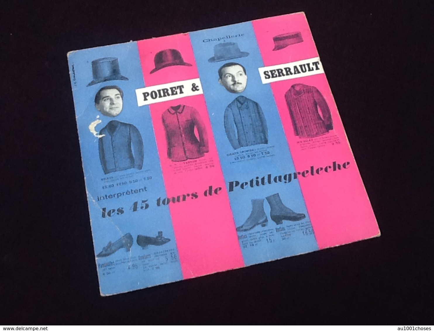 Vinyle 45 Tours Poiret Et Serrault  Les 45 Tours De Petitlagreleche  (1957) - Other & Unclassified
