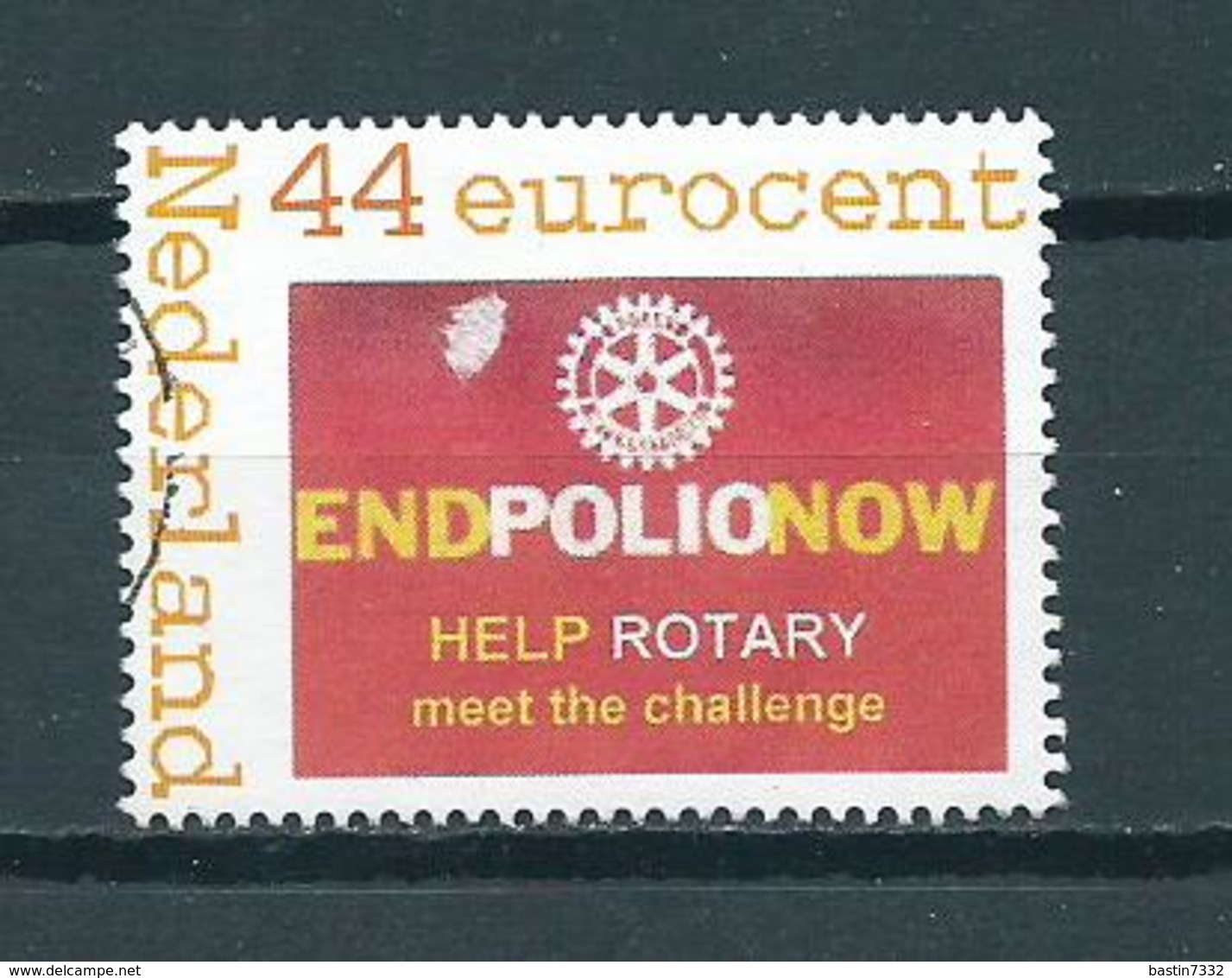 Netherlands Persoonlijke Postzegel Endpolionow Used/gebruikt/oblitere - Personnalized Stamps