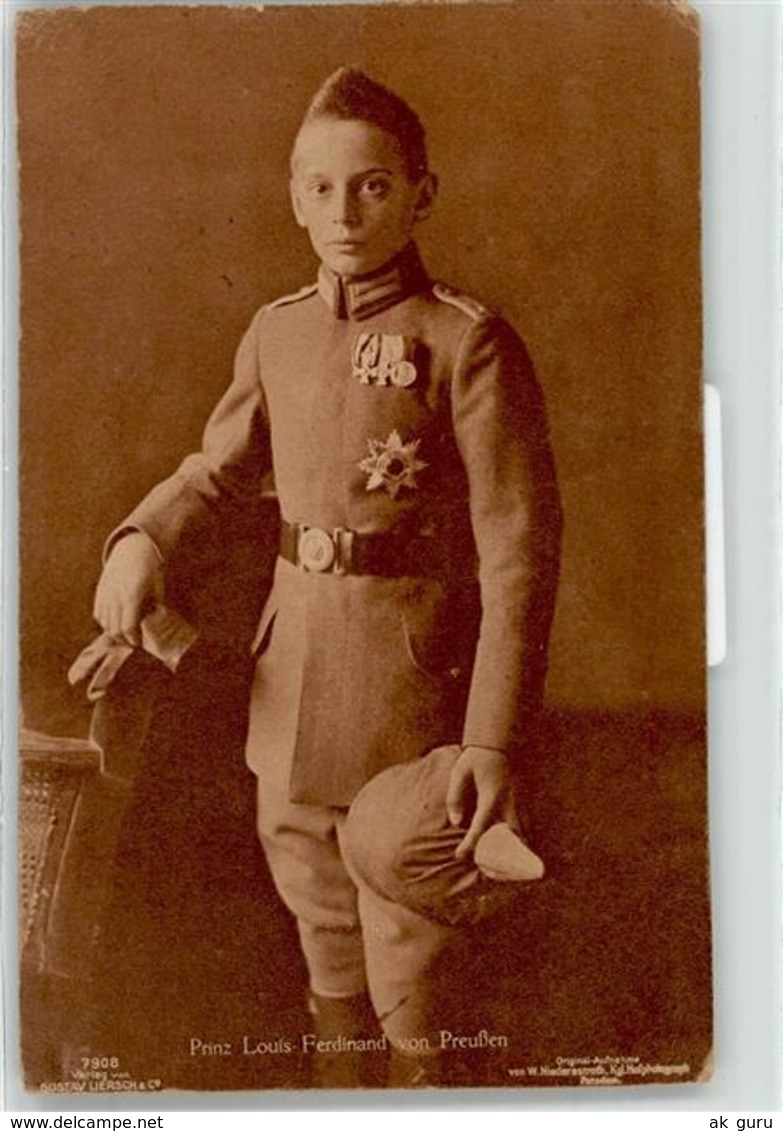 52623193 - Prinz Louis-Ferdinand Von Preussen In Uniform - Familles Royales