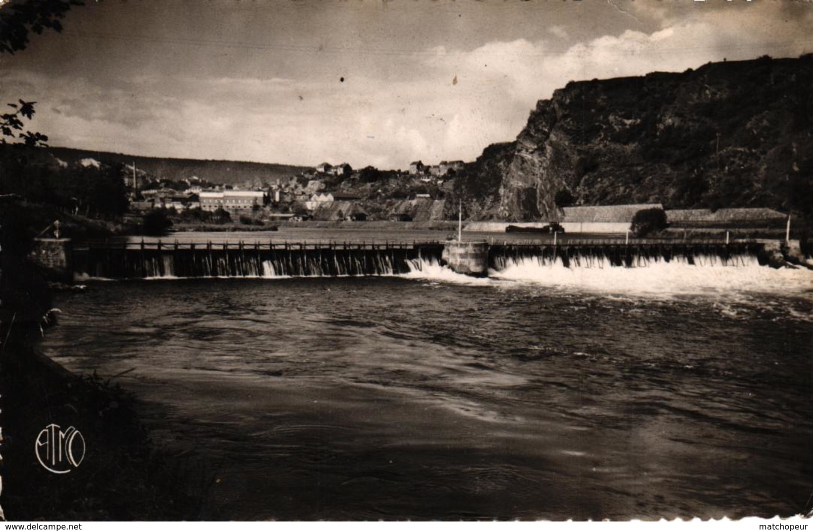 FUMAY -08- LE BARRAGE DE L'UF - Fumay