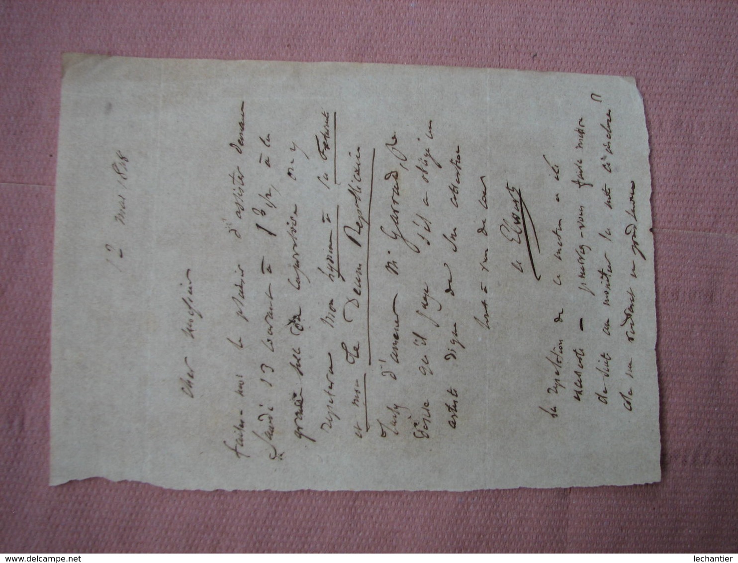 Hymne à la Fraternité paroles et musique du citoyen A. Elwart Féte de la concorde 14 Mai 1848