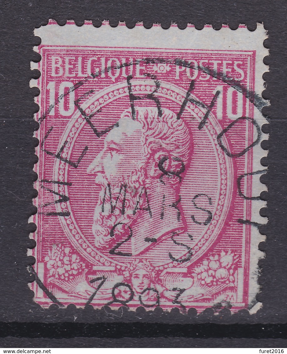N° 46 MEERHOUT COBA +8.00 - 1884-1891 Léopold II
