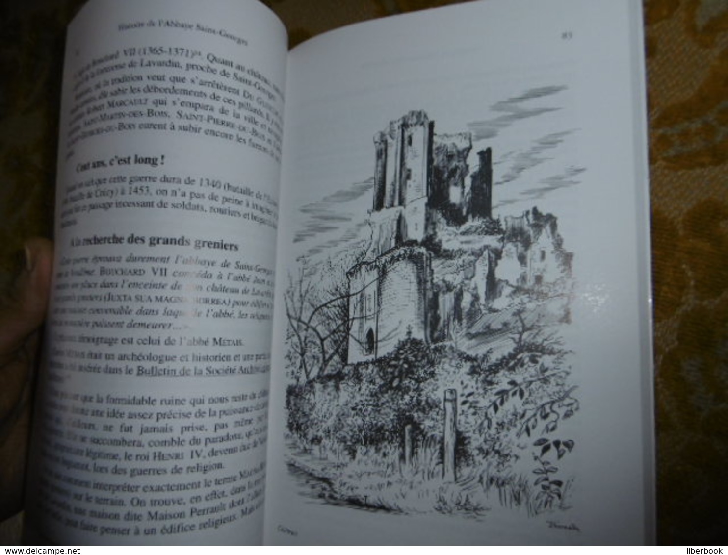 Jean BERNADAC : L'AVENTURE De SAINT-GEORGES , ABBAYE VENDOMOISE , De CLOVIS à Nos JOURS - Centre - Val De Loire