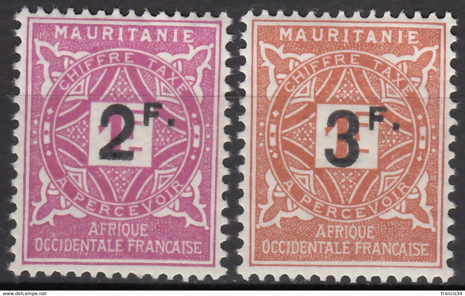 Taxe N° 25 Et N° 26 - X - ( C 1667 ) - Neufs