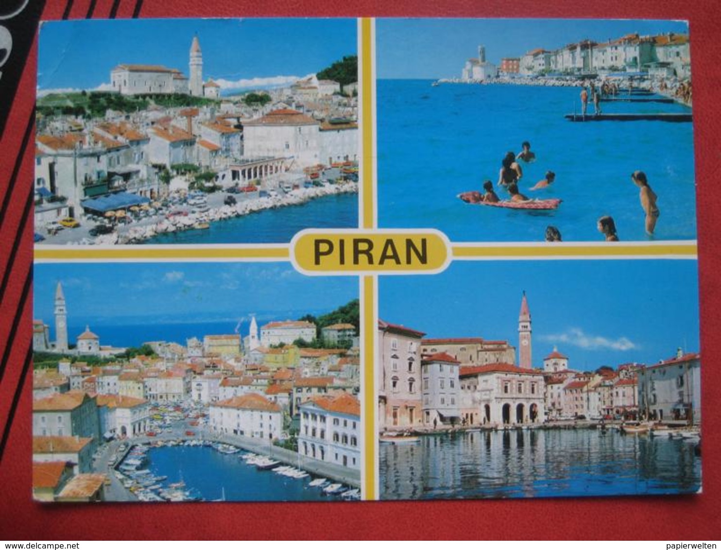 Piran / Pirano: Mehrbildkarte - Slovénie