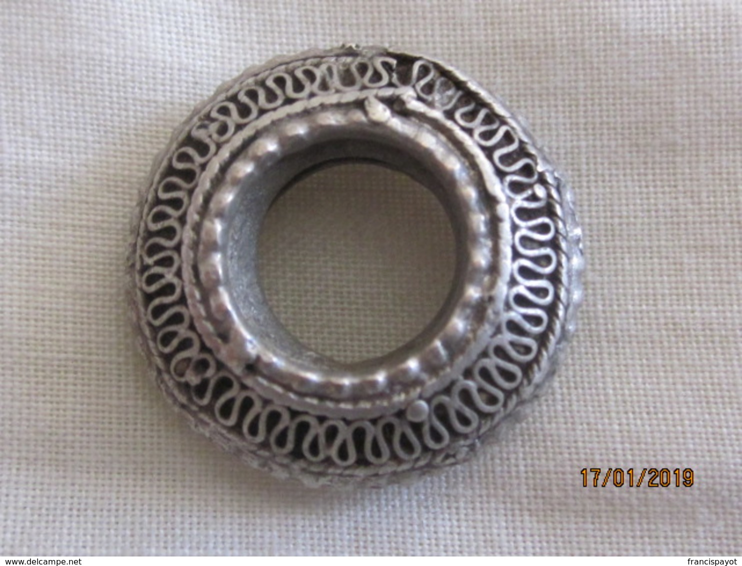 Ethiopia: Necklace Ring (silver) - Bagues