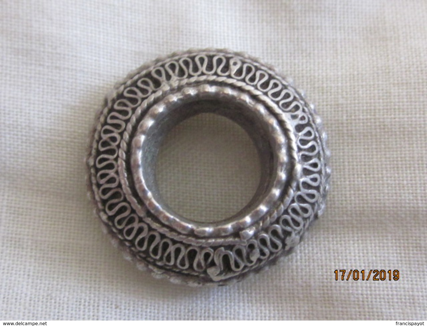 Ethiopia: Necklace Ring (silver) - Rings