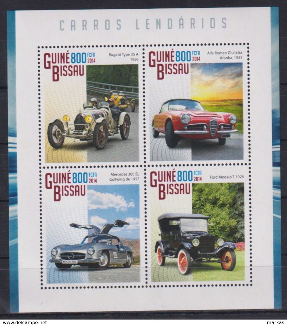 I90. Guinea-Bissau - MNH - 2014 - Transport - Cars - Autres & Non Classés