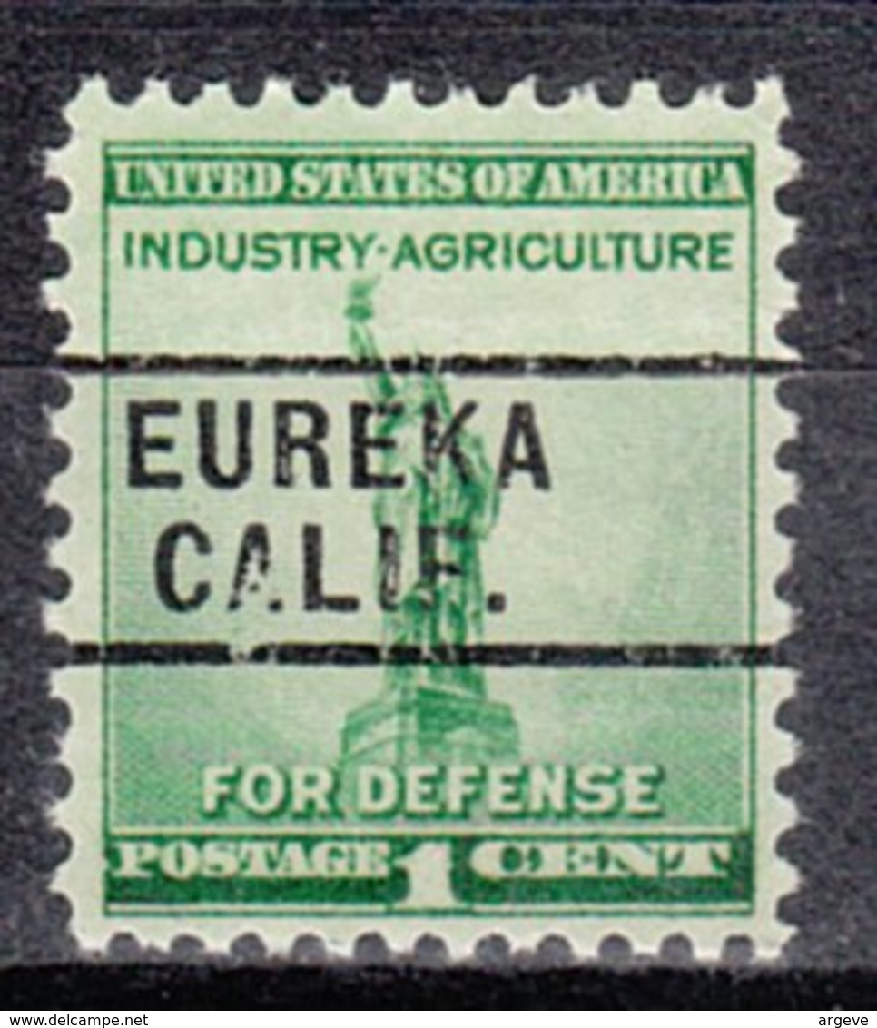 USA Precancel Vorausentwertung Preo, Locals California, Eureka 261 - Precancels