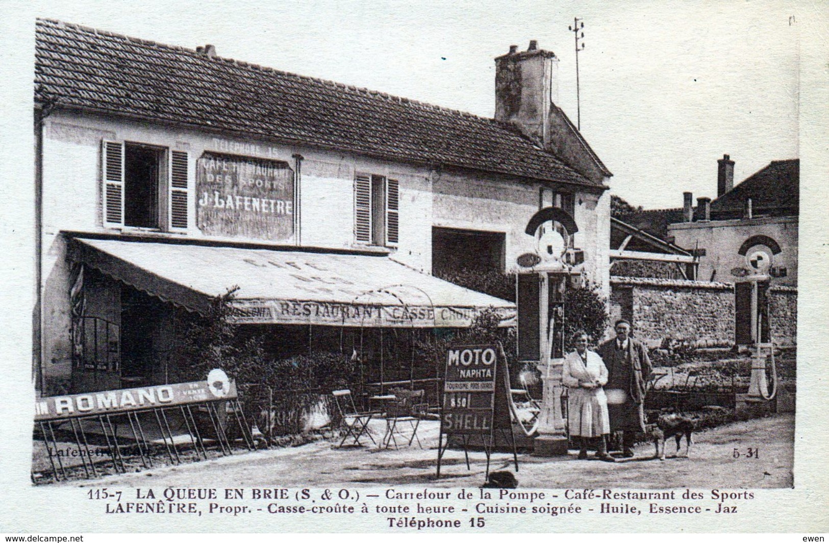 La Queue En Brie. Café Des Sports. Propriétaire Lafenêtre - La Queue En Brie