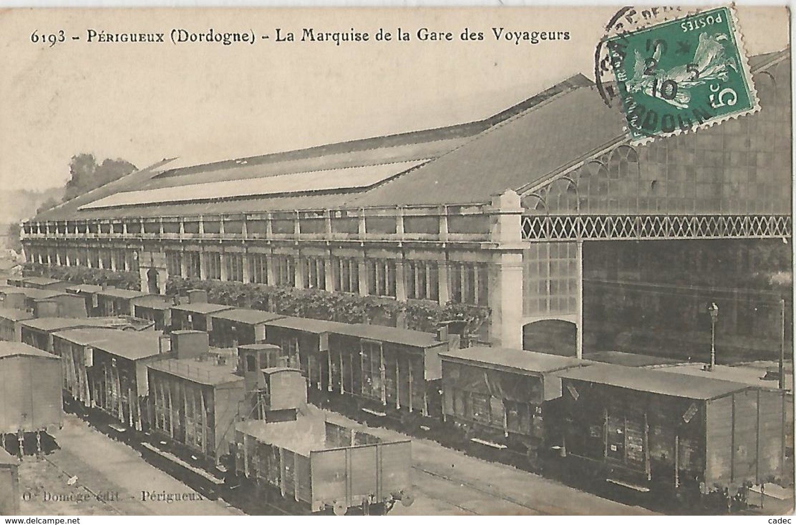 PERIGUEUX  La Marquise De La GARE DES VOYAGEURS - Périgueux