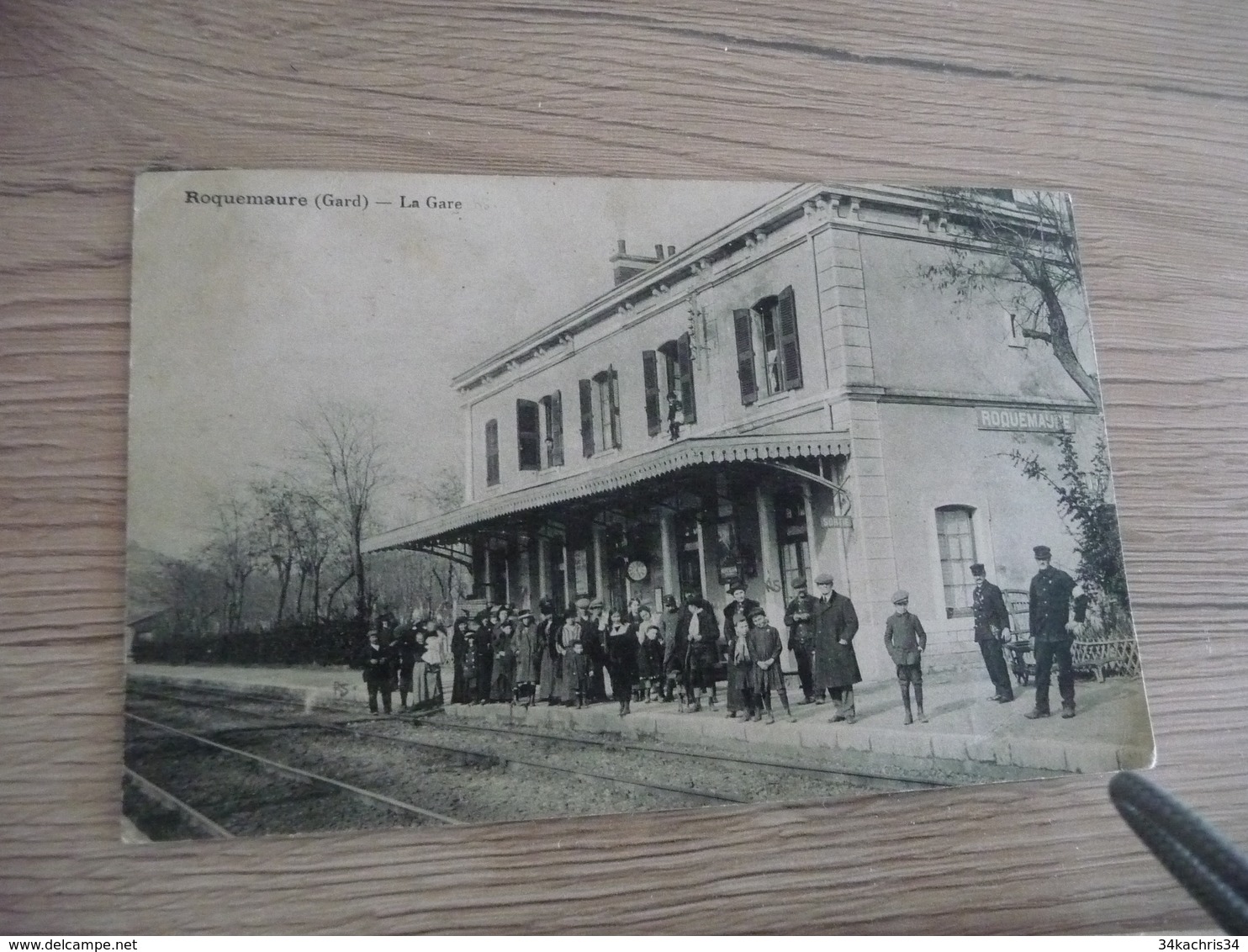 CPA 30 Gard Roquemaure La Gare   BE - Roquemaure