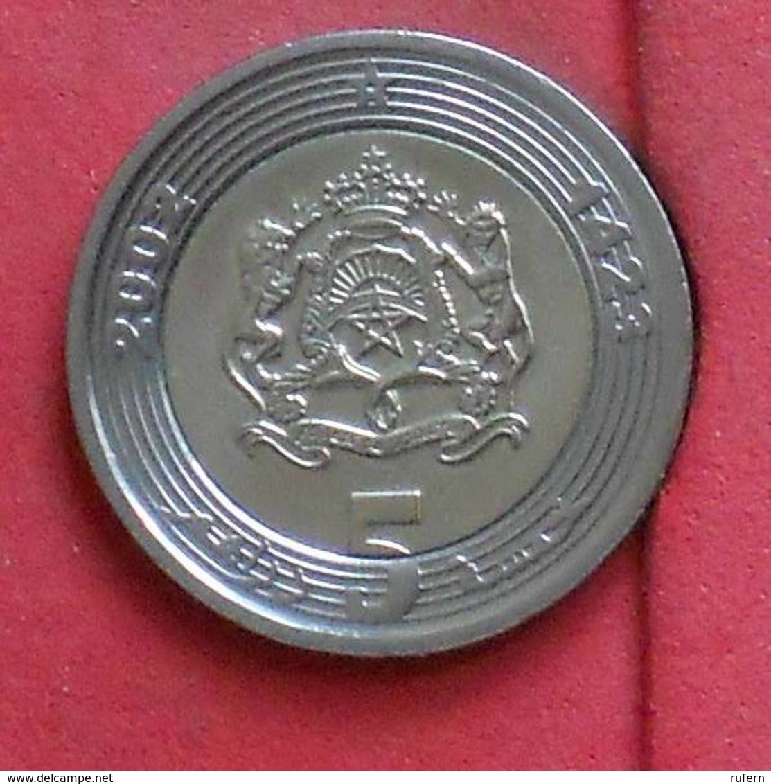 MOROCCO 5 DIRHAMS 2002 -    KM# 109 - (Nº27270) - Maroc