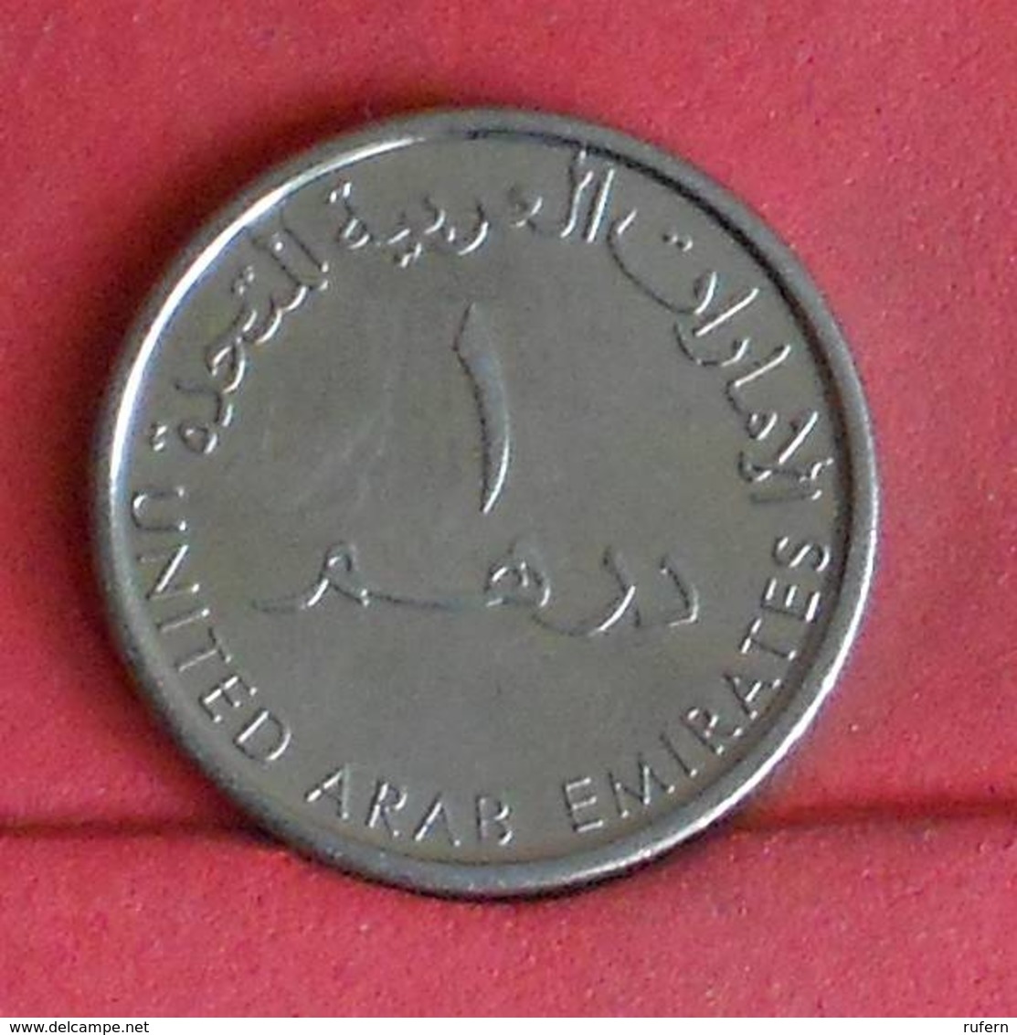 UNITED ARAB EMIRATES 1 DIRHAMS  -    KM# 6,2 - (Nº27282) - Emirats Arabes Unis