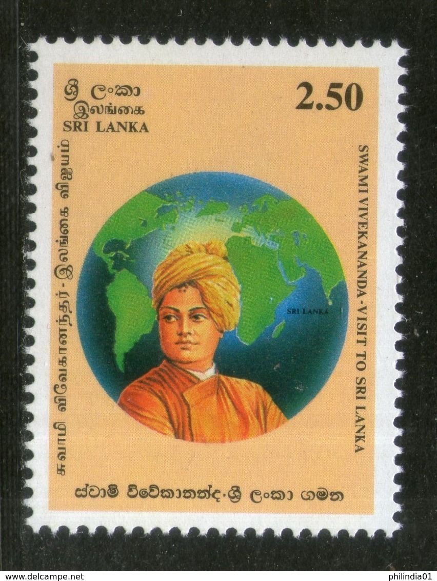 Sri Lanka 1997 Swami Vivekananda Religion 1v MNH # 1908 - Other & Unclassified