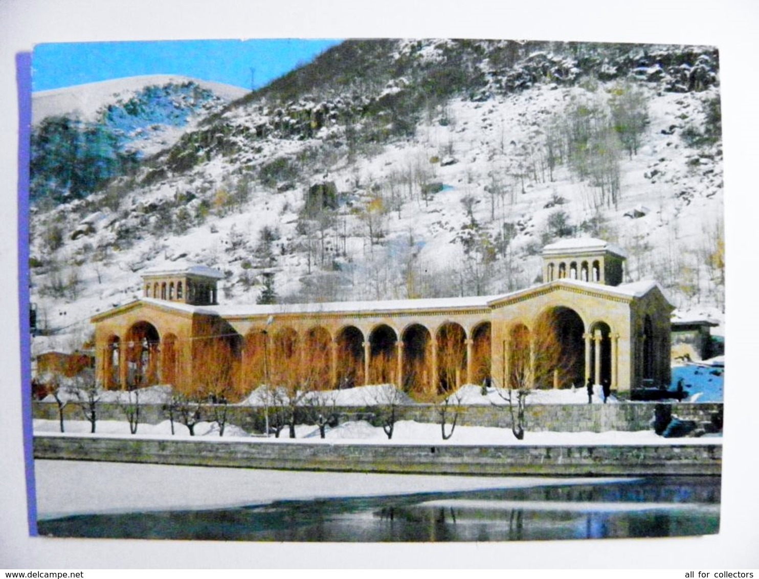 Post Card Ussr Armenia Postal Stationery Djermuk 1978 - Armenia