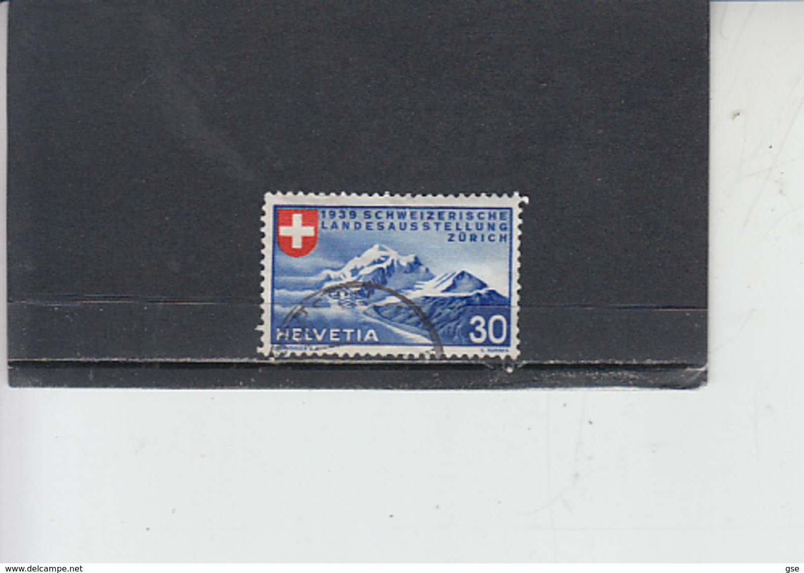 SVIZZERA  1939 - Unificato  328° - Expo - Usati