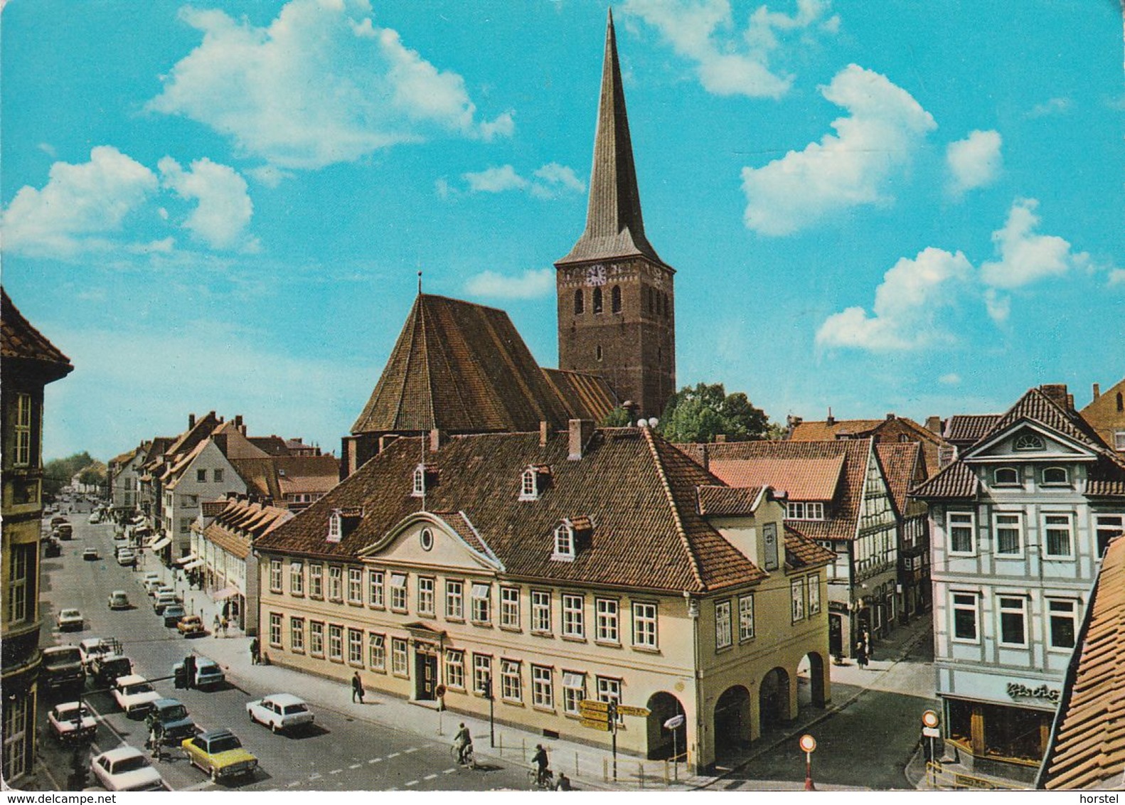 D-29525 Uelzen - Rathaus Mit Kirche - Church - Cars - Uelzen