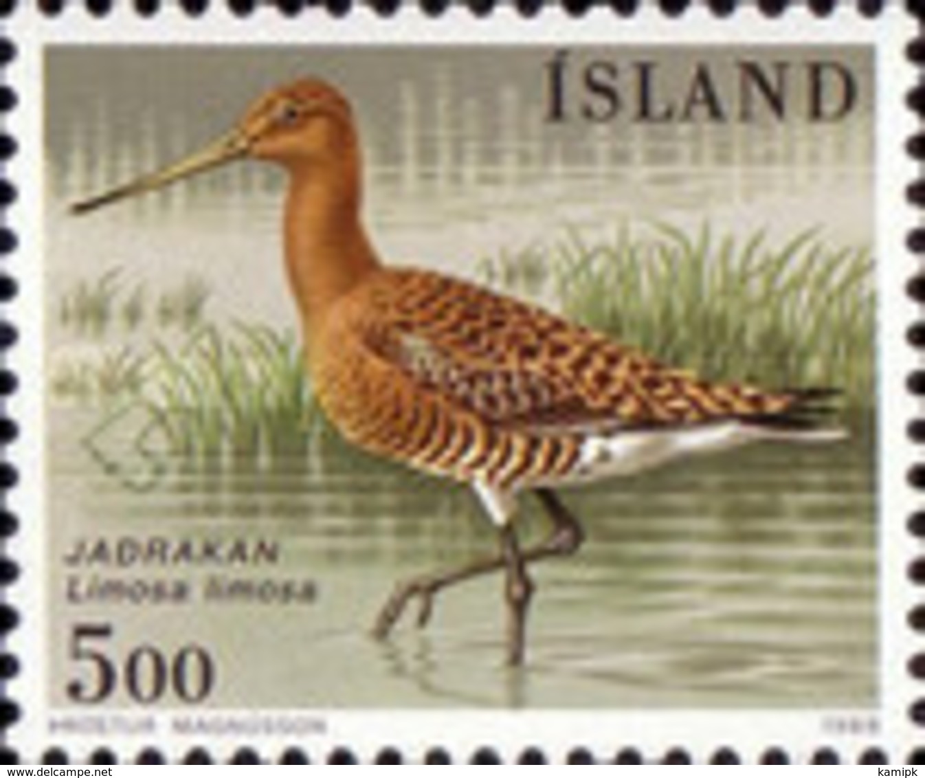 USED STAMPS Iceland - Birds - 1988 - Oblitérés