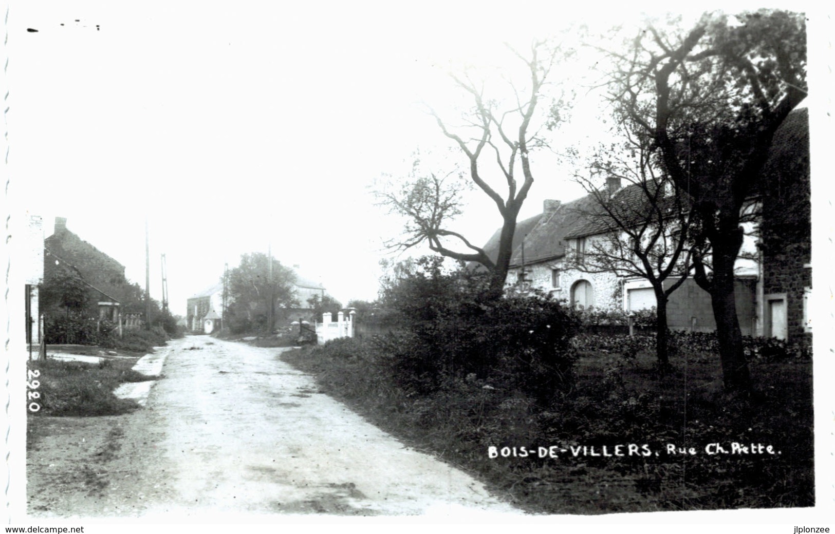 BOIS DE VILLERS Rue CH Piette. - Profondeville