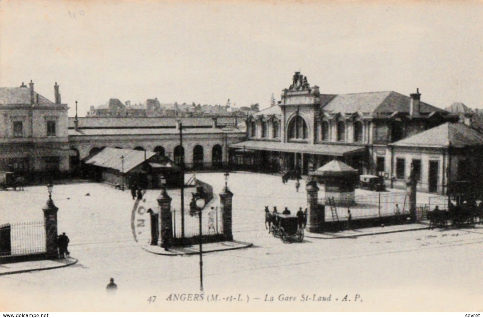 ANGERS. - La Gare St-Laud - Angers