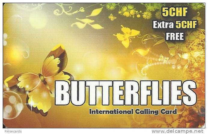Prepaid: Butterflies - Suisse