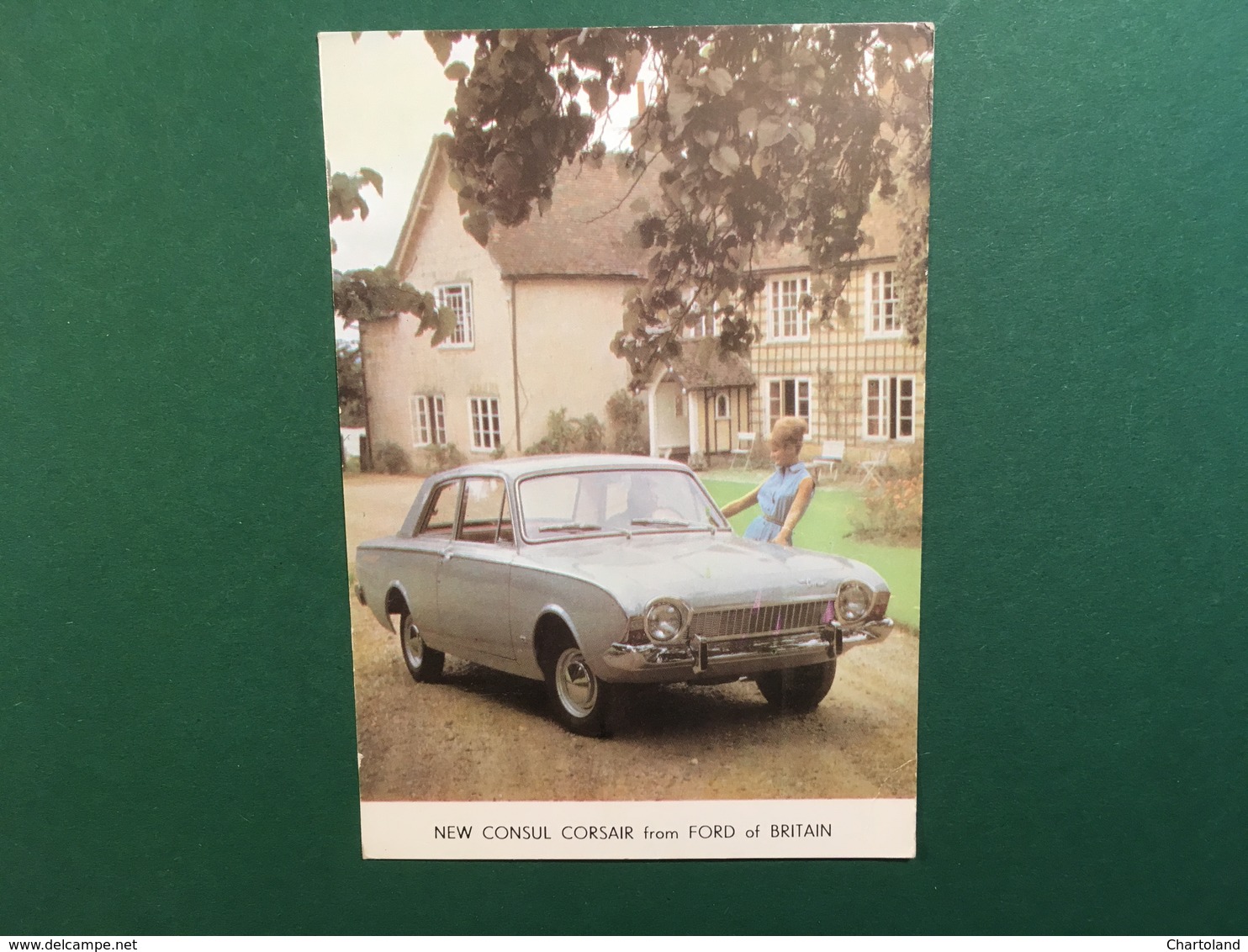 Cartolina New Consul Corsair From Ford Of Britain - 1964 - Pubblicitari