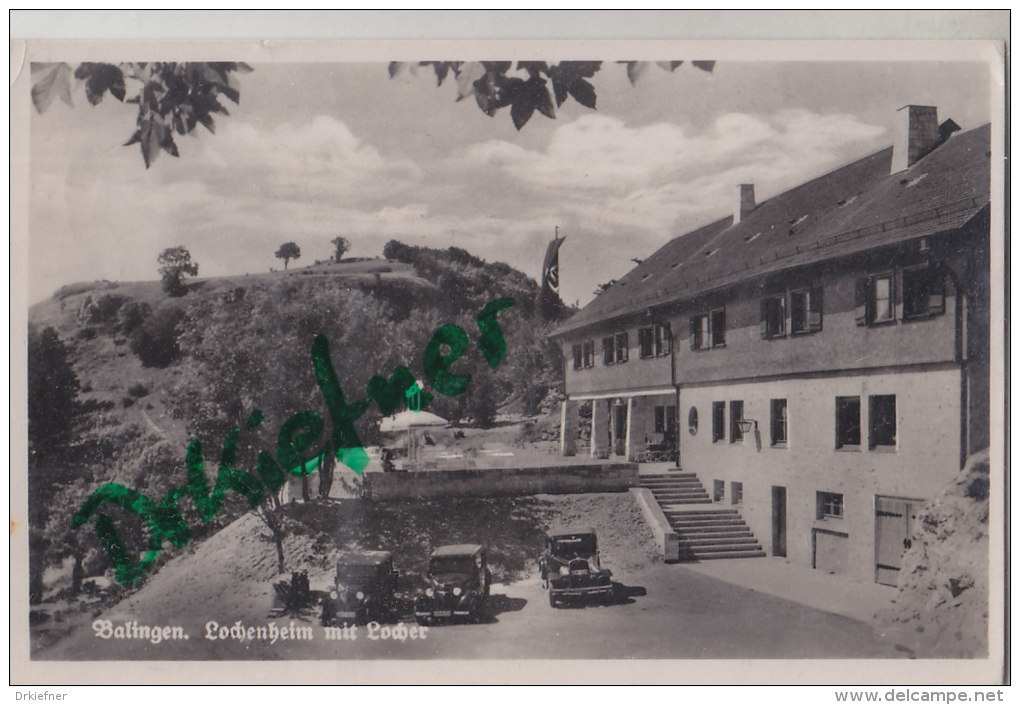 Balingen, Lochenheim Mit Lochenstein, Um 1940 - Balingen