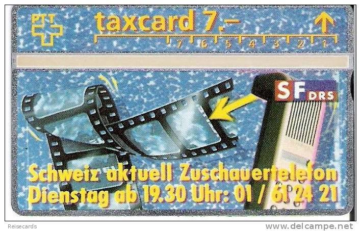 PTT: K-93/63 303L SF DRS Schweizer Fersehen, Schweiz Aktuell. Mint - Schweiz