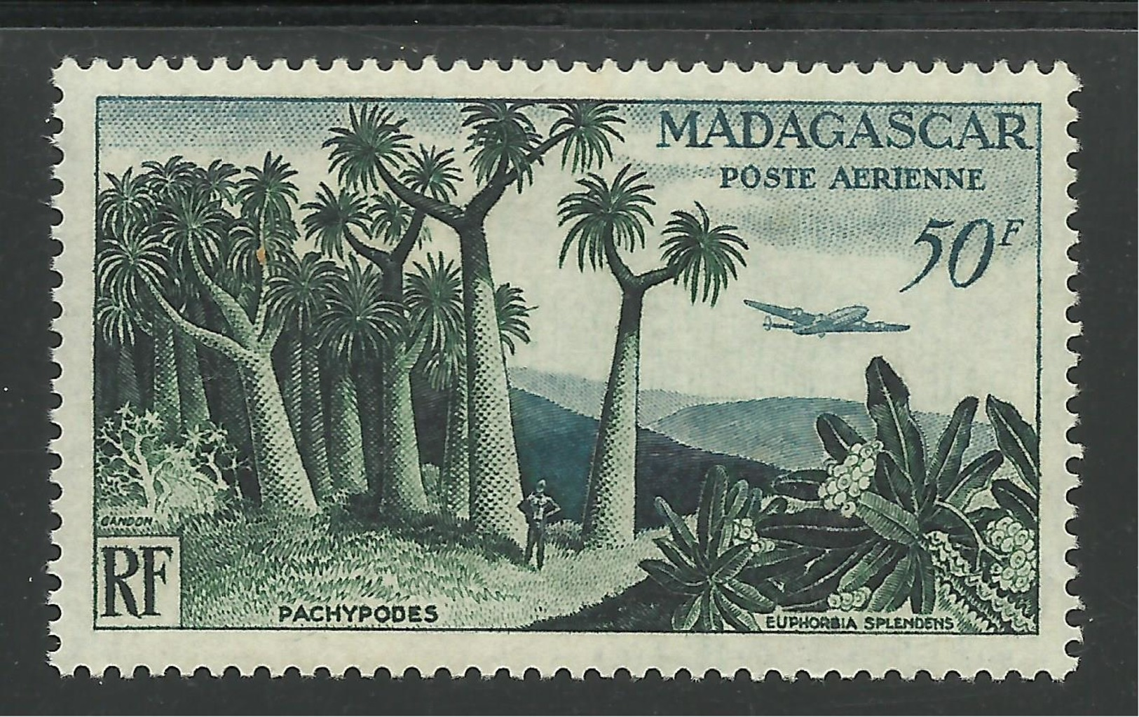 MADAGASCAR 1954 YT PA 75** - Poste Aérienne