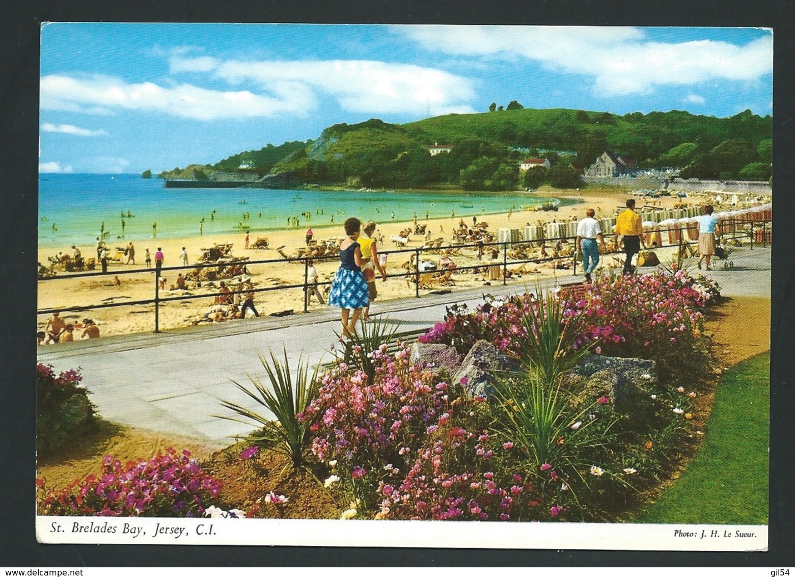 St. Brelades Bay, Jersey, C.I.  - CARTE POSTALE FORMAT MODERNE  - Lwj02 - Autres & Non Classés