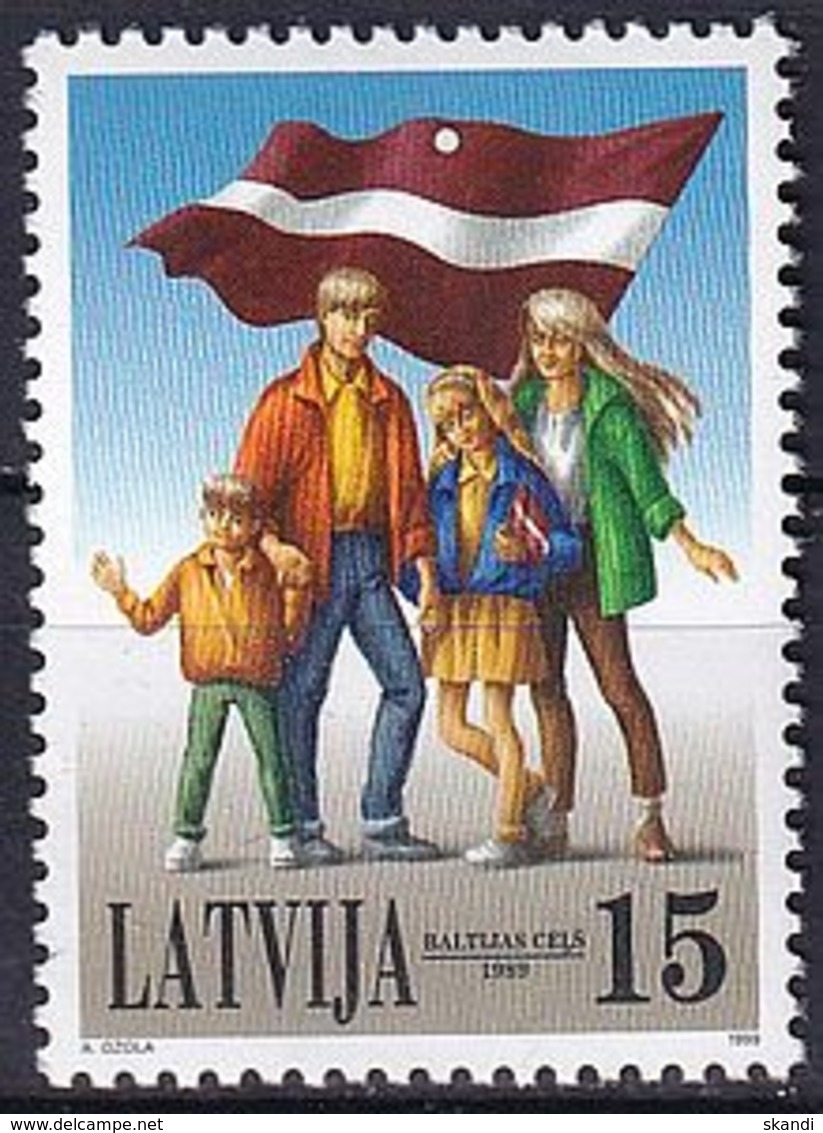 LETTLAND 1999 Mi-Nr. 506 ** MNH - Lettonie