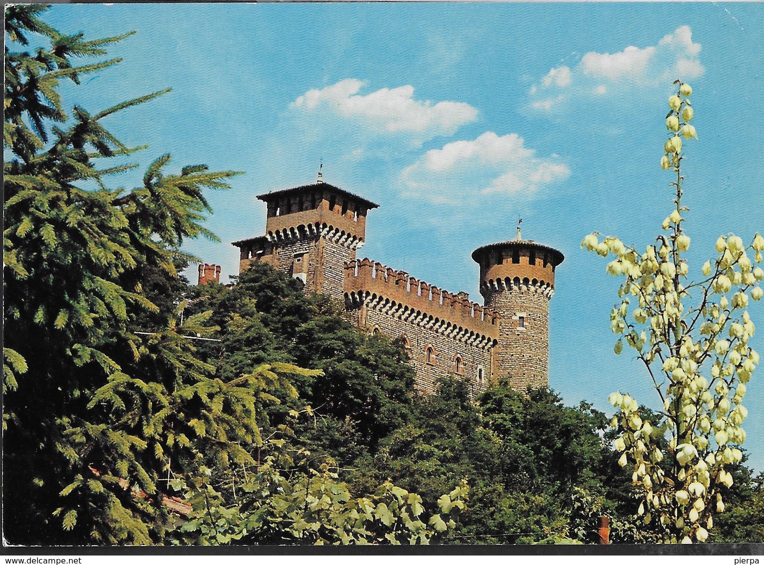 MONTICHIARI (BS) - IL CASTELLO  - VIAGGIATA 1972 - Castelli